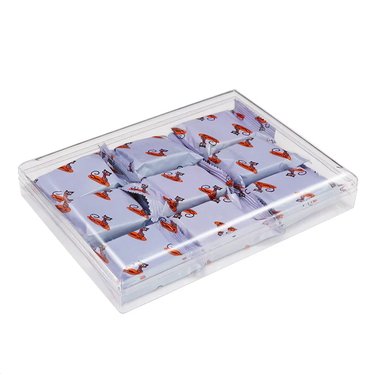 Clear Acrylic Case Cakes for Christmas Cookie Box Acrylic Pastry Box Gift Box Packaging Tiramisu Dessert Biscuits Container