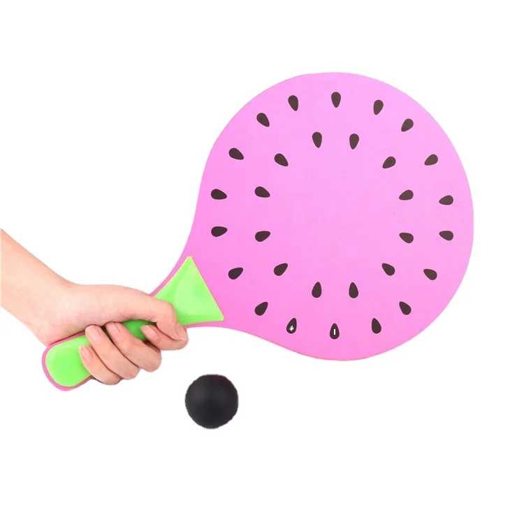 Bellwell Beach Games Wooden Beach Tennis Racket