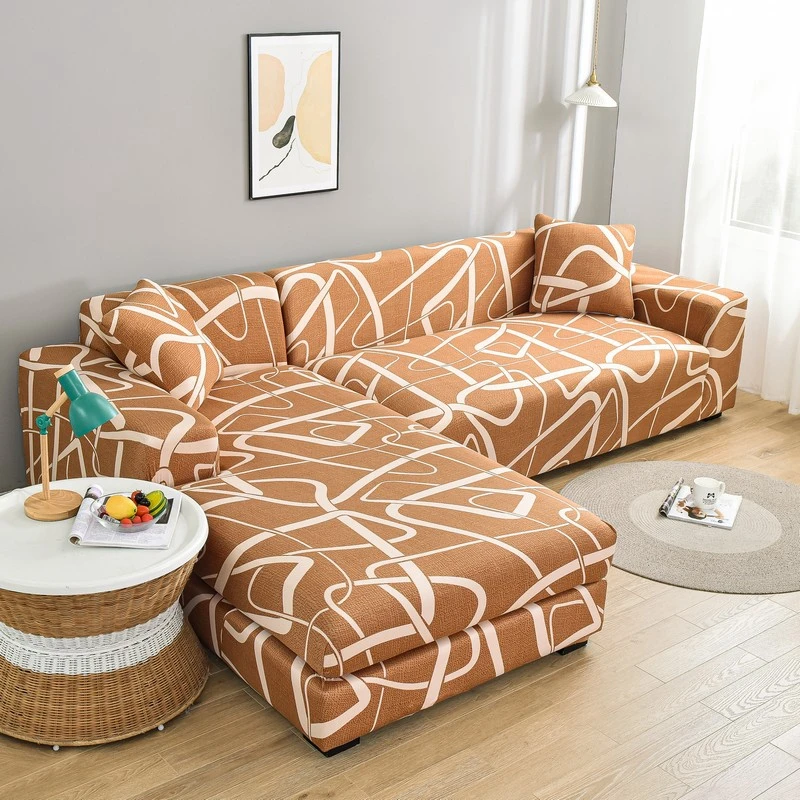 l shape sofa covers elastic stretch corner sofa covers  t cushion sofa set covers
