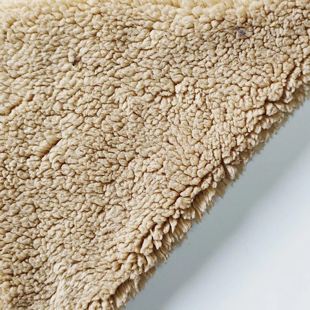 Hot selling custom 100% polyester white cotton velvet 160CM 180GSM