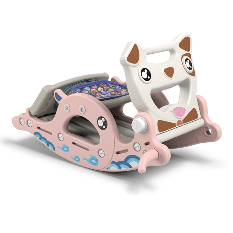 
 Новый дизайн многофункциональная пластиковая детская качалка Лошадь горка домашние детские игрушки  