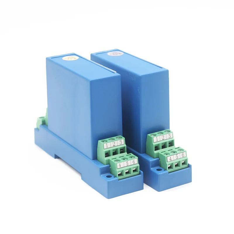 AC single phase hall effect voltage transducer