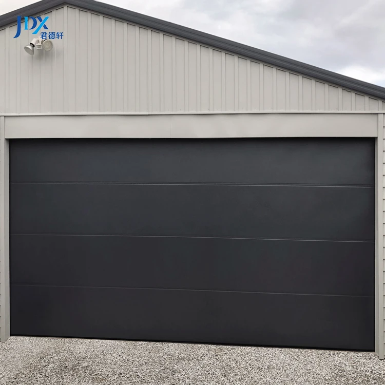 North American Double Steel Sectional Overhead Two Car Garage Gate