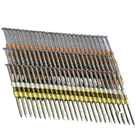 21 Degree Plastic Collated Strip Framing Nails for Wood