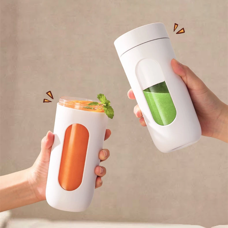 Новое поступление, Беспроводная зарядка 500ML портативный Электрический оранжевый соковыжималка для фруктов/медленная соковыжималка/соковыжималка машина для продажи