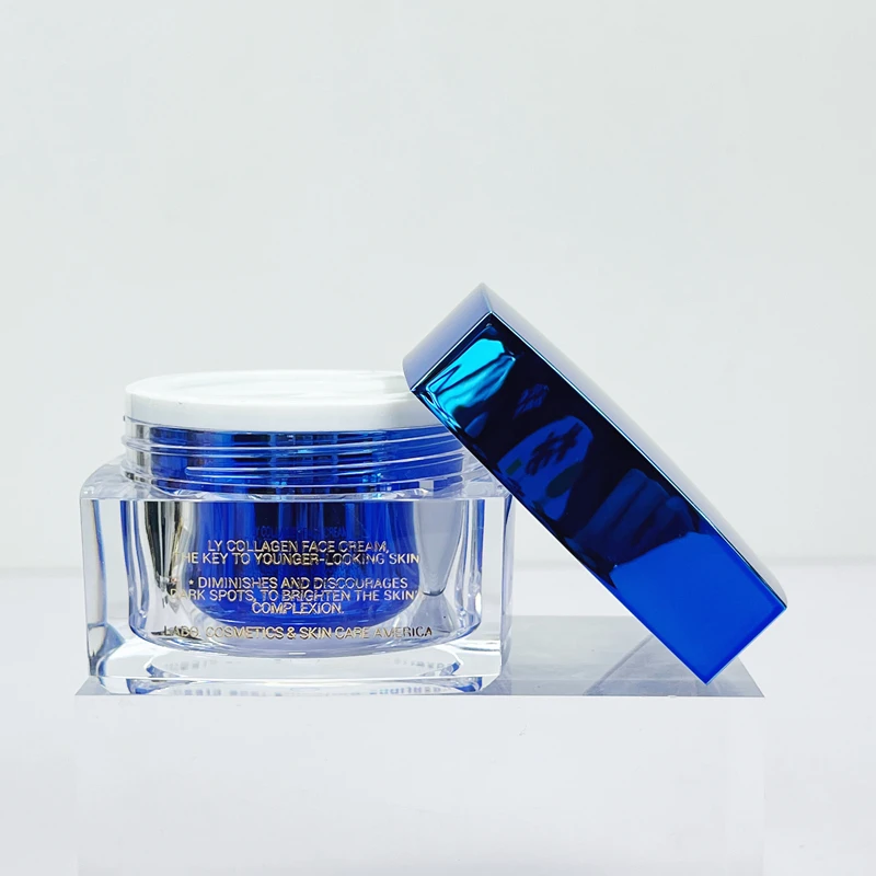 15g 30g 50g square cosmetic containers packaging Lip balm Eye Cream empty plastic square acrylic jar