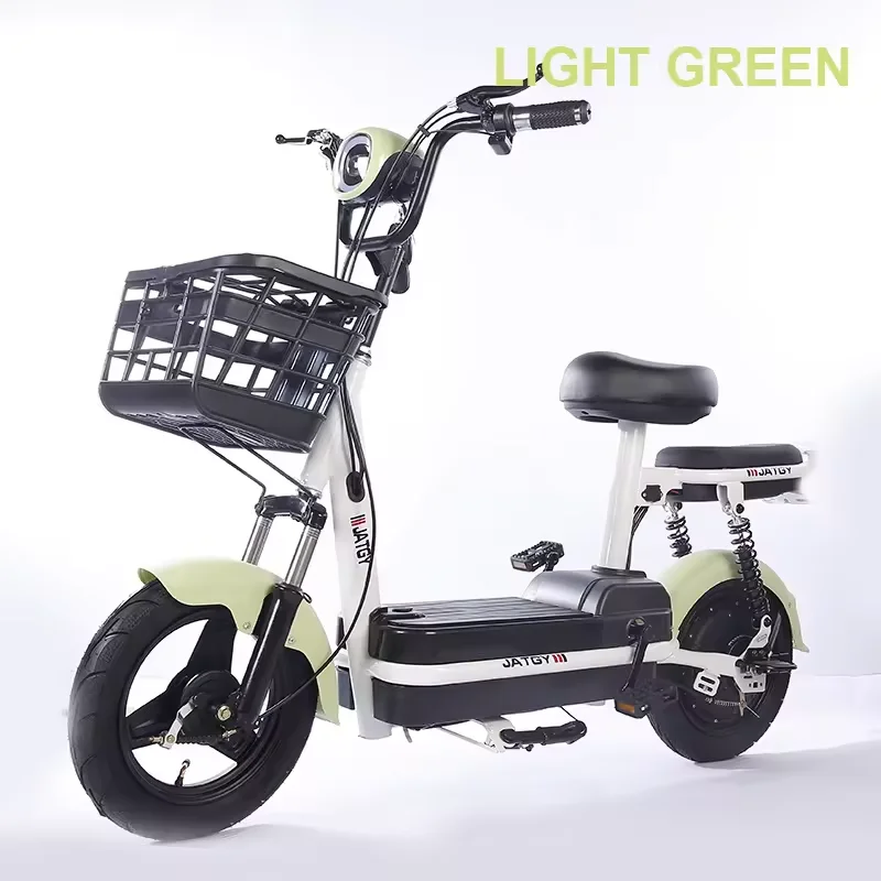 2024 new SENYI 14inch fashion double electric bicycle factory direct sales electric scooter 48V 350W power electric city bike