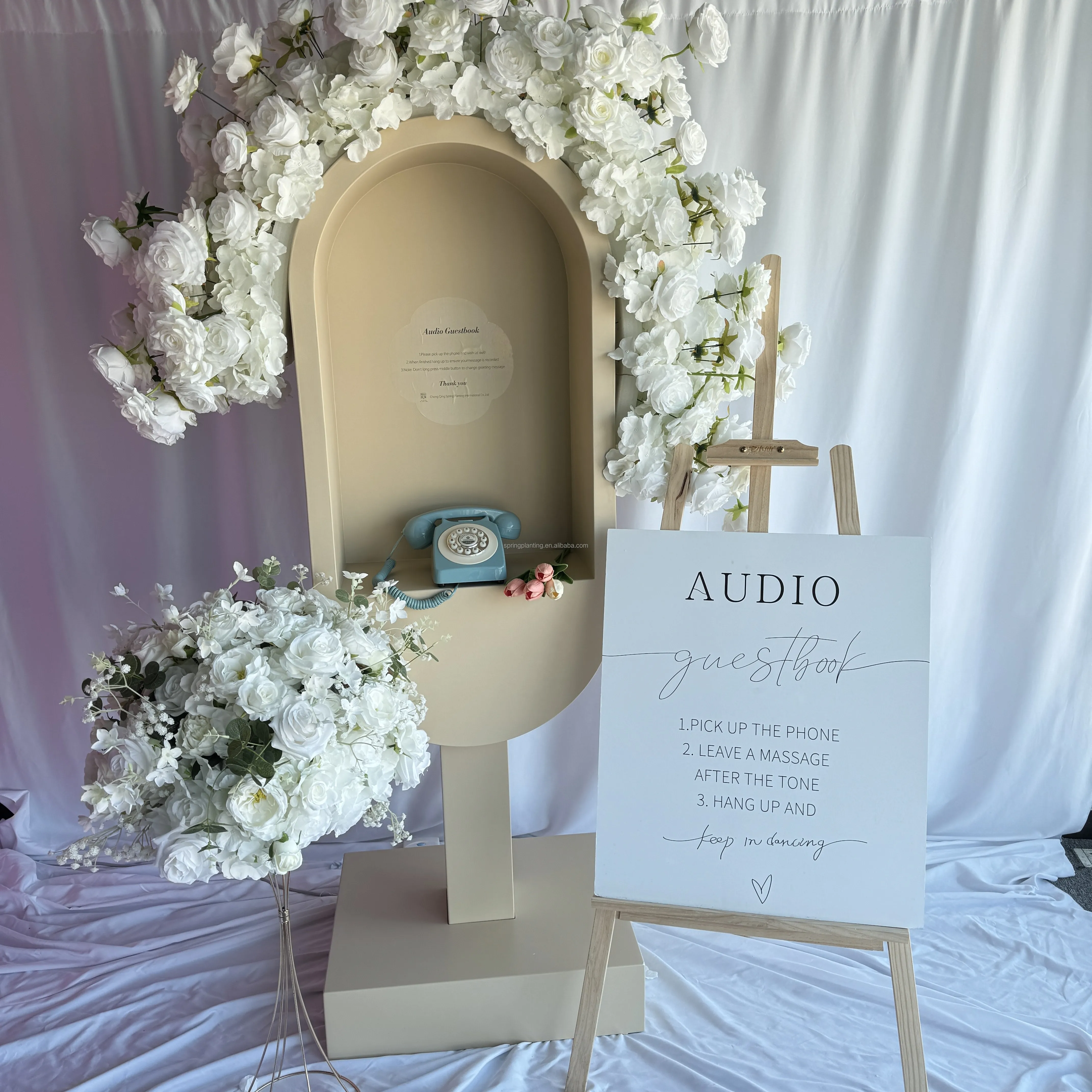 Audio Guestbook Phone for Wedding Telephone Booth Audio Guest Book Video Phone Audio Phone