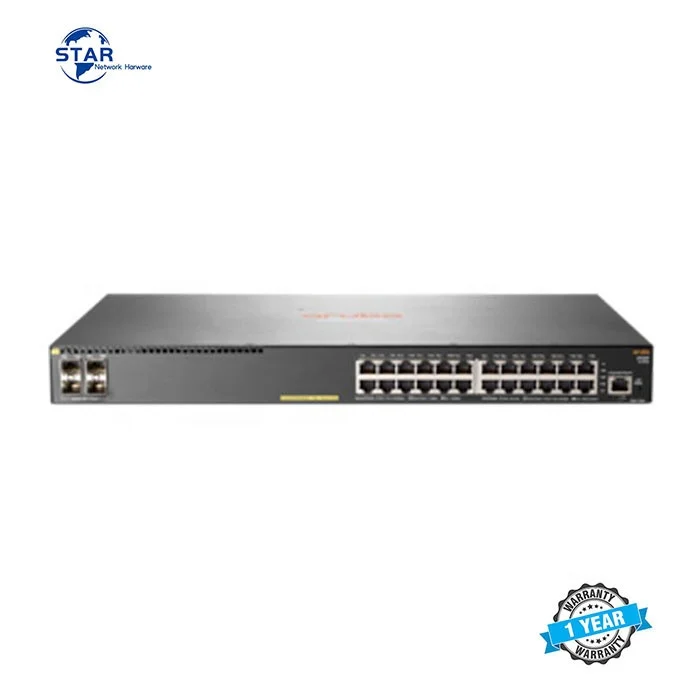 Arubaa 2930F 24 port PoE+ 4SFP+ Layer 3 Network Switch JL255A