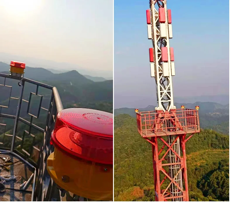 Broadcast and TV Tower aviation obstruction strobe light ICAO Certified aircraft