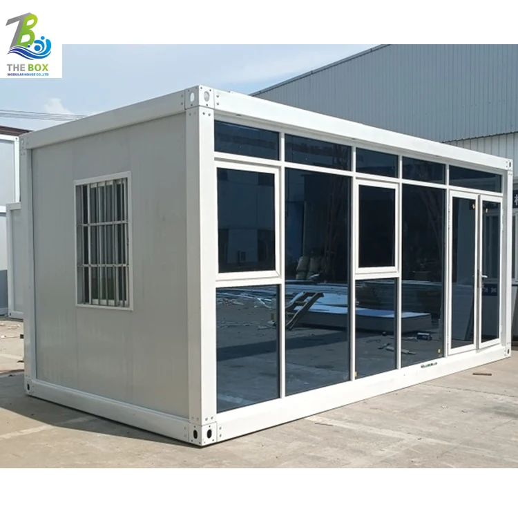 Низкая цена легкая сталь 20 футов плоский контейнер модульные дома сборные крошечные