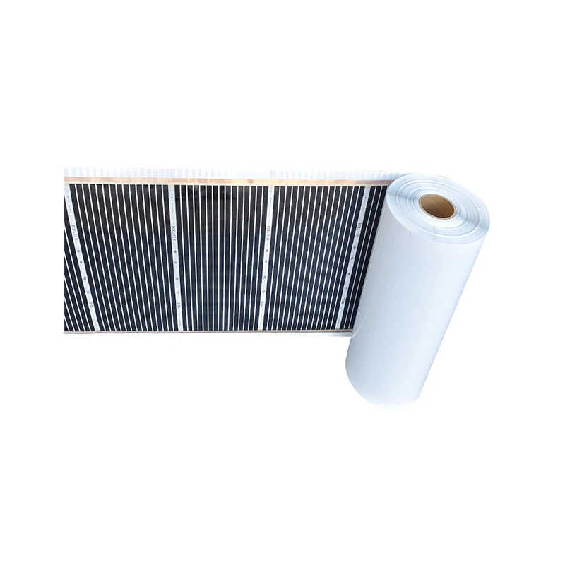 400W/sqm at AC220V белый ПЭТ высокотемпературный Графен углеродный нагрев для настенного нагревателя настенная нагревательная пленка