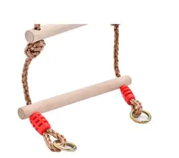 Outdoor or Indoor Climbing Rope Ladder for Ninjay Slackline