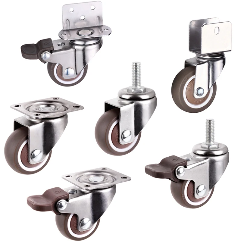 Фабричная детская кровать, 1,5 дюйма, 2 дюйма, диванная мебель, колесо, колесо из ТПР, легкое колесо для кровати, стула, письменного стола