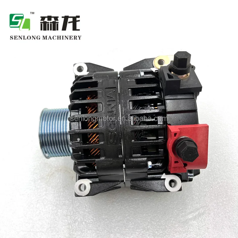 NEW 24V  180A   Alternator  FOR  SCANIA  trucks  PT004   2470900  2448165  2479047  MA120551501  A150P225