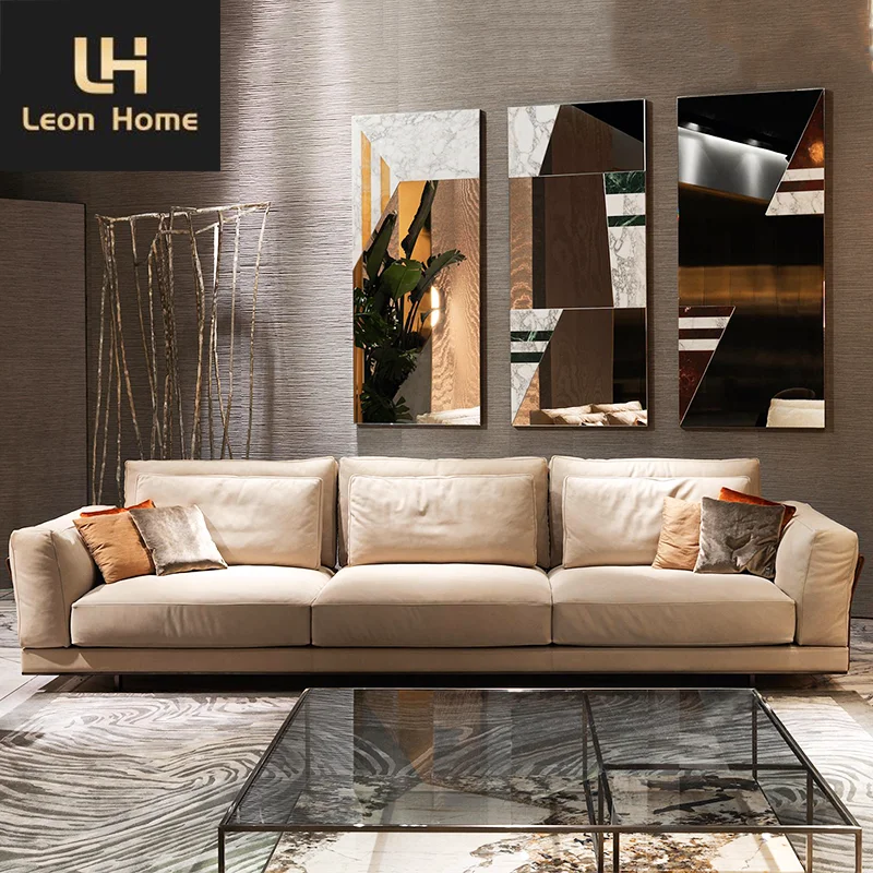 New Designer Style Manufacturer Custom Made High Quality Luxury Living Room Sofa Italian Sofa Set Furniture