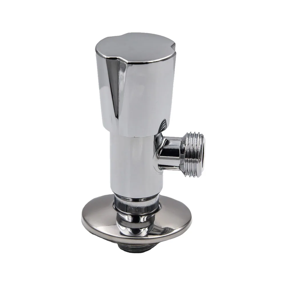 AVS-0408 Factory Price Stainless Steel Valve SUS201 Bathroom Angle Valve