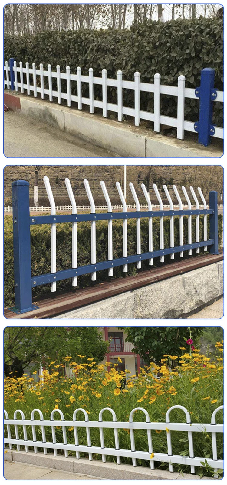 K&B Custom Wholesale Metal Farm Garden Fence Lawn Adjustable Afforest Fence