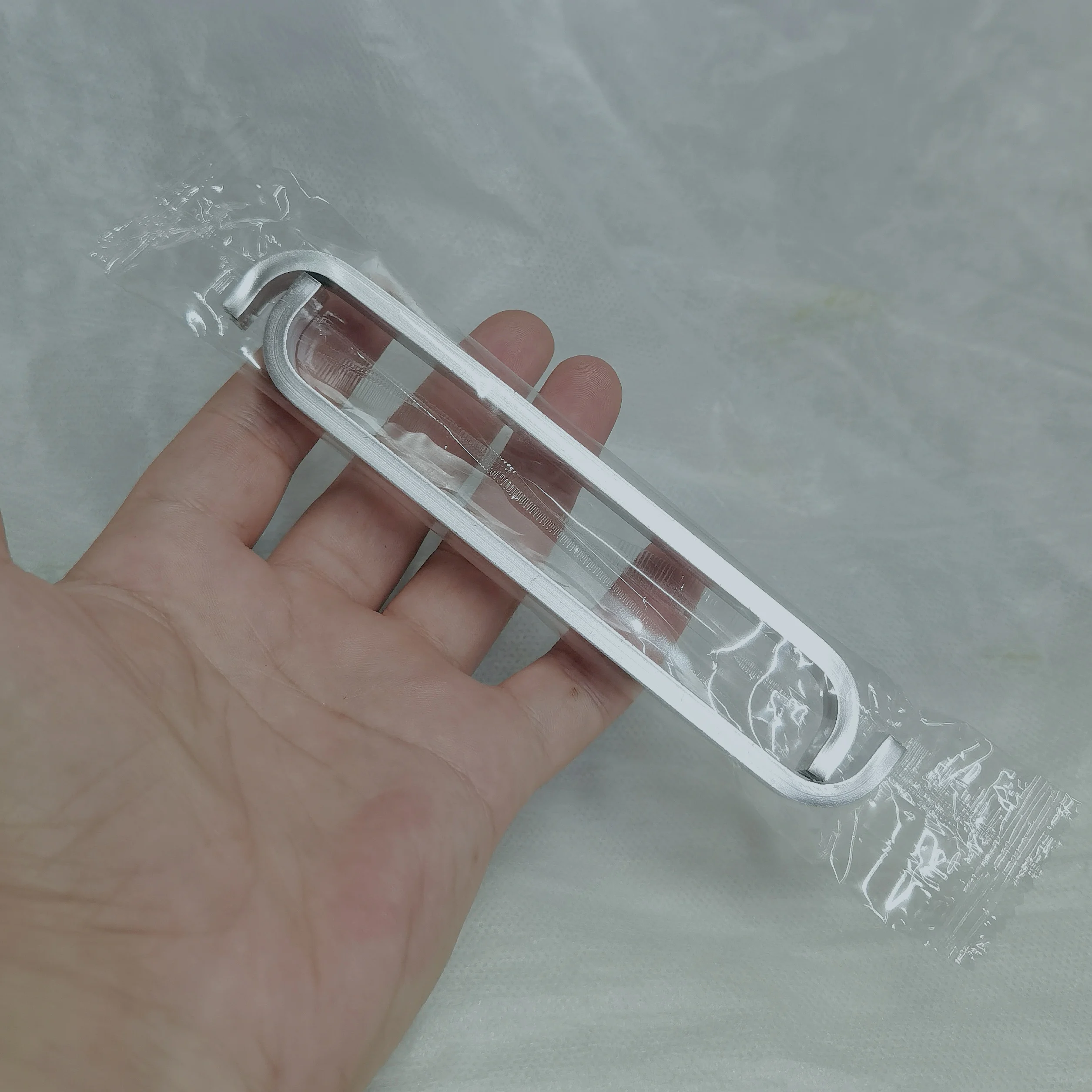 Hole 128mm aluminium handle profile furniture kitchen cabinet handle Low price promotion cheap handle