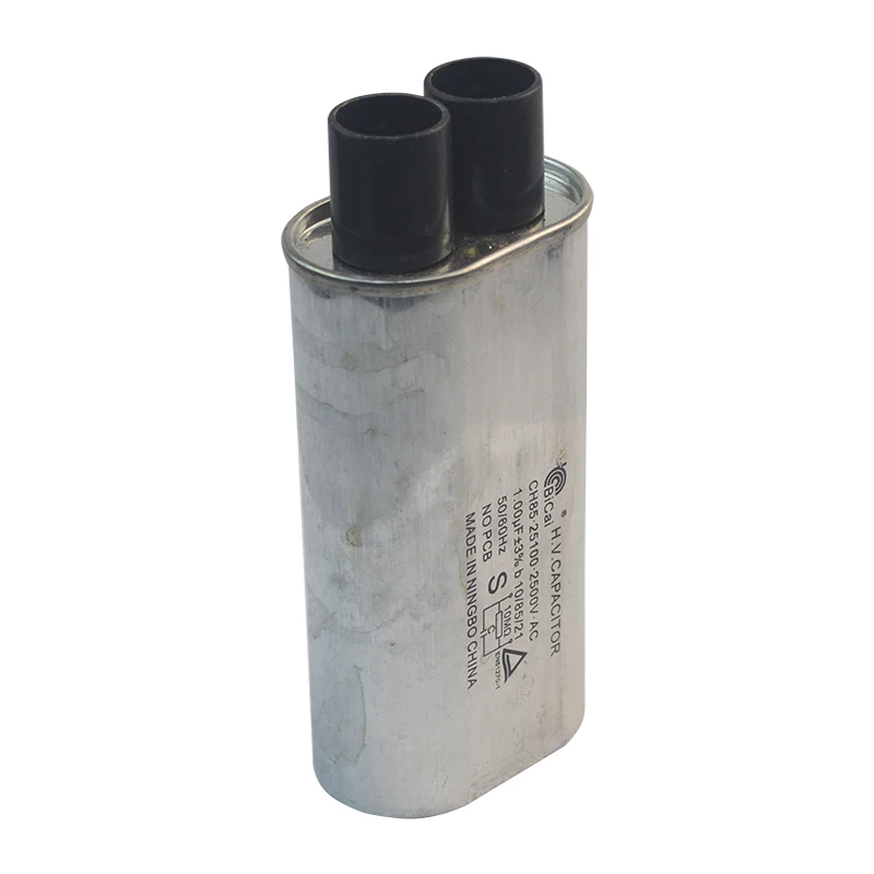 CH85 2500 v 1.0 UF 3 + 3 large insert industrial microwave capacitor high voltage capacitor