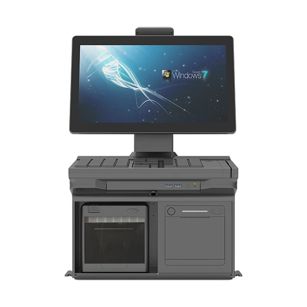 Шэньчжэнь Китай POS 15 6 'терминальная система все-в-одном Windows J6412 четырехъядерный 8 ГБ KB66 редактируемой клавиатуры