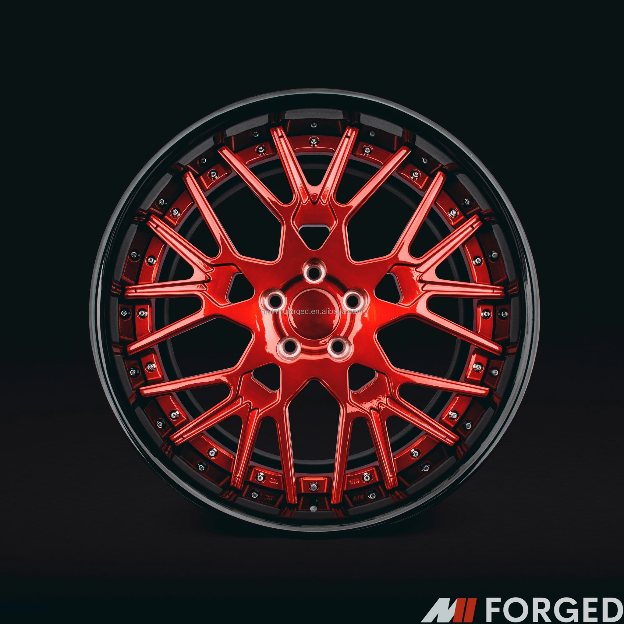 MN 19 20 21 22 Inch 5x130 5x112 5x120 Custom 2 Piece Concave Design Bronze Forged Wheels For BMW Mercedes Benz Porsche Rims