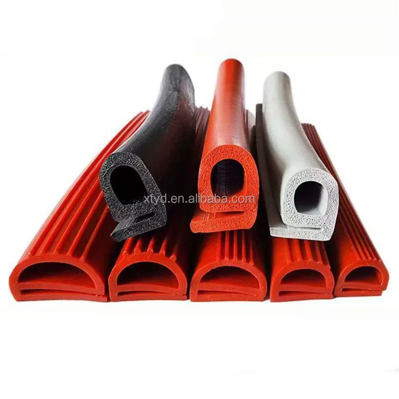 Heat Resistant E P Shape Silicone Rubber Oven Door Gaskets for Oven Door Seal