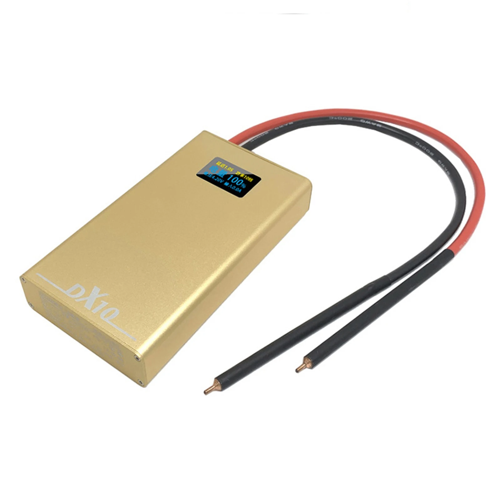 Портативный точечный сварочный аппарат DX10 10600 мАч мини-аппарат для точечной сварки с аккумулятором 18650 20 передач зарядный pal OLED дисплей