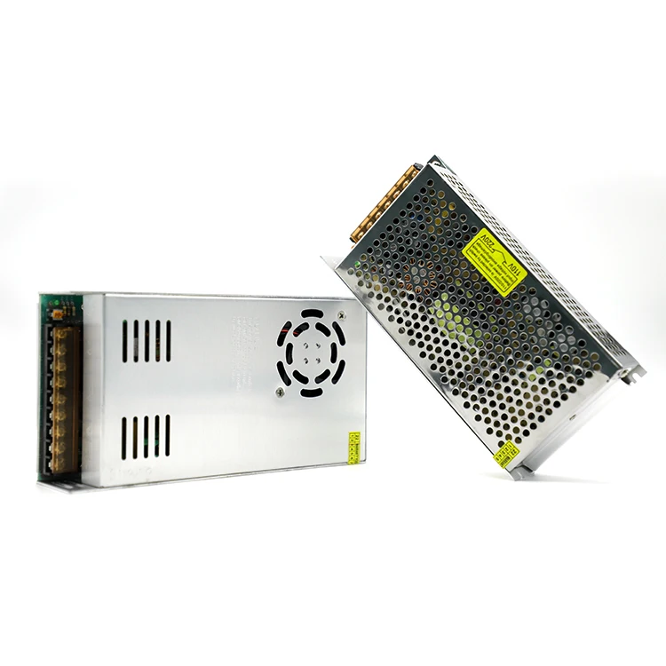 OEM AC DC 5V 12V 24V 1A 2A 5A 10A 20A 30A switching power supply for Led Strip Light Tin box