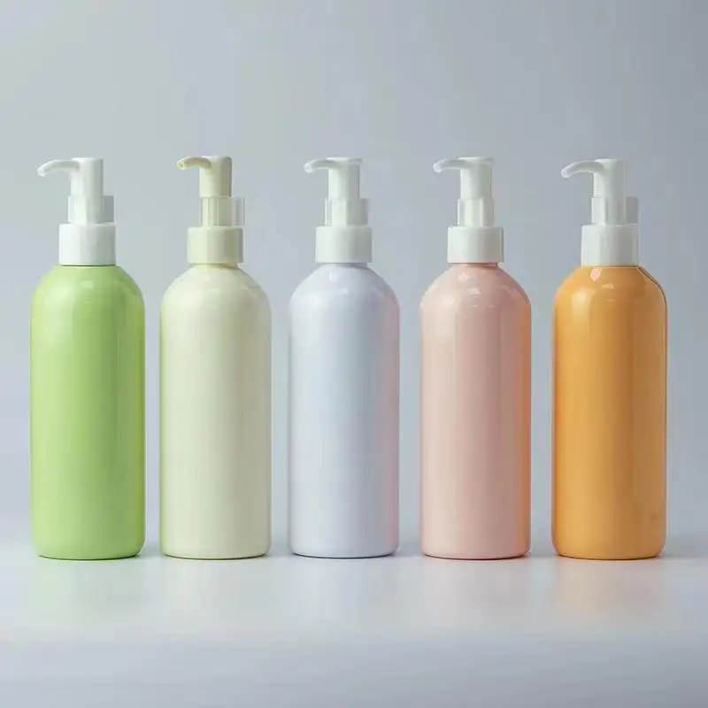 Hot 300ML PET Plastic Bottle Pressing Pump Head 250ml Hand Sanitizer Body Milk Bottle