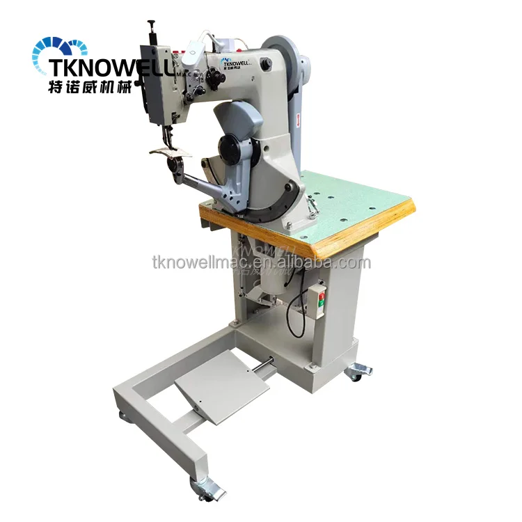 Tkw-168 Shoe Outsole Side Wall Stitching Machine Seated Type Sewing Machine Shoe Making Machine