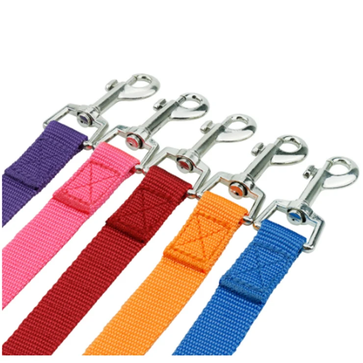 Premium Adjustable Heavy Duty Nylon Super Soft Handle Pets Leash for Medium Large Giant Dogs Daily Use Walking and Training