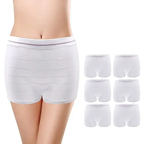 Premium Pregnant Incontinence Maternity  High quality Unisex Disposable underwear Nylon Stretch Pants female panties for Spa