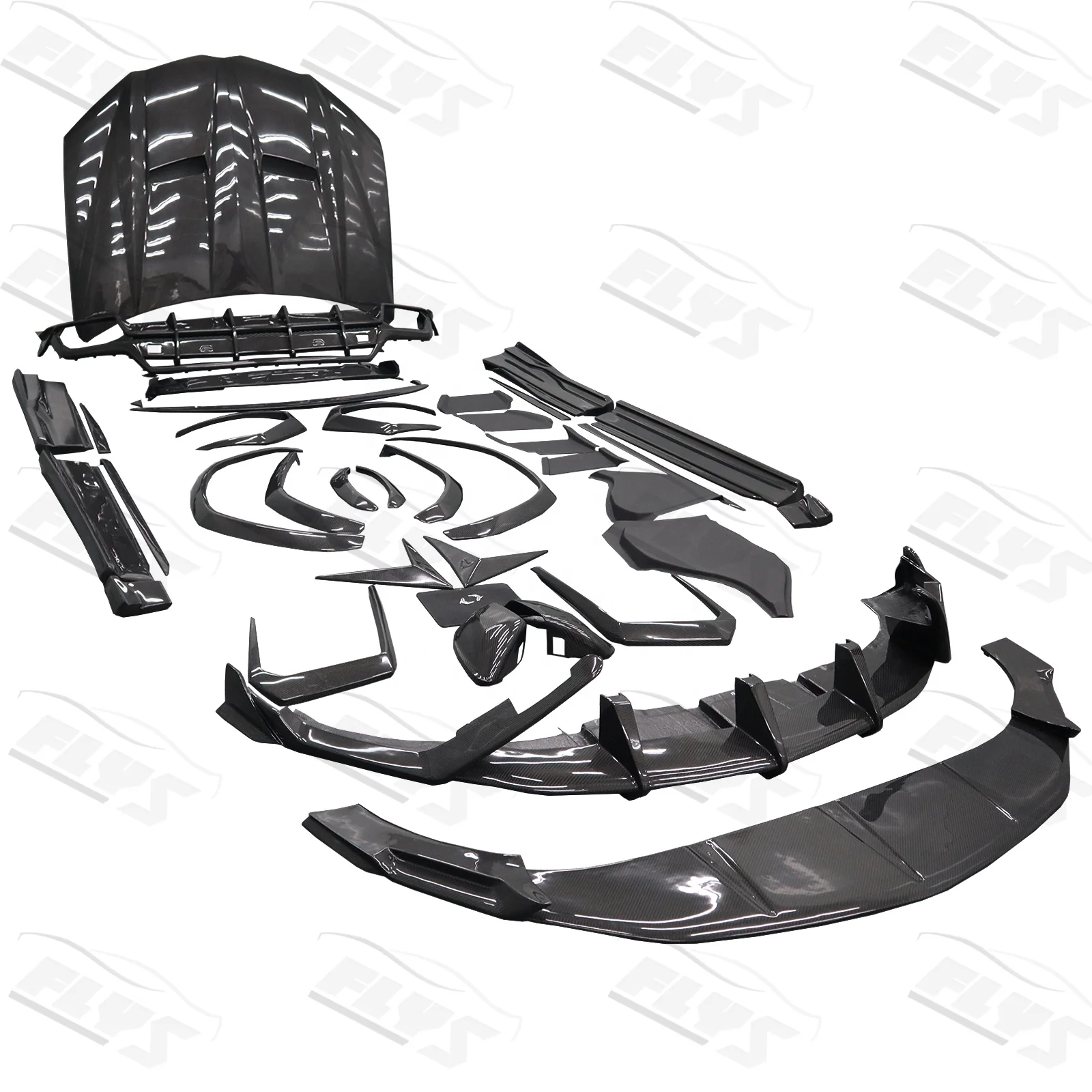 High Quality Dry Carbon Wet Carbon Fiber Full Body Kit For TopCar Design  URUS   Perfect Fitment