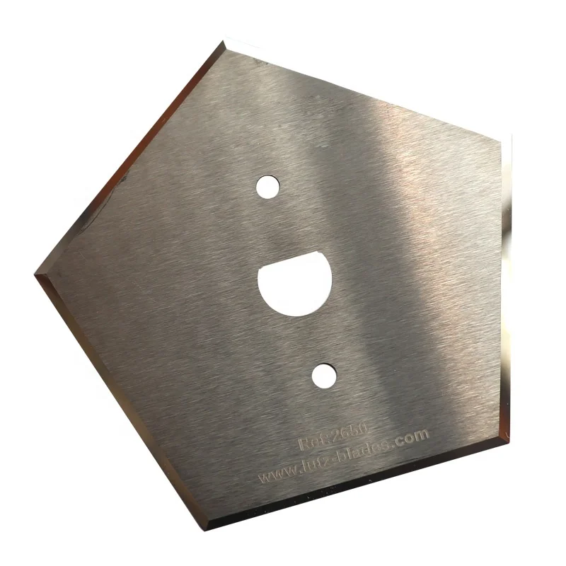 Вольфрамовый стальной пентагональный нож для резки тканого мешка с покрытием