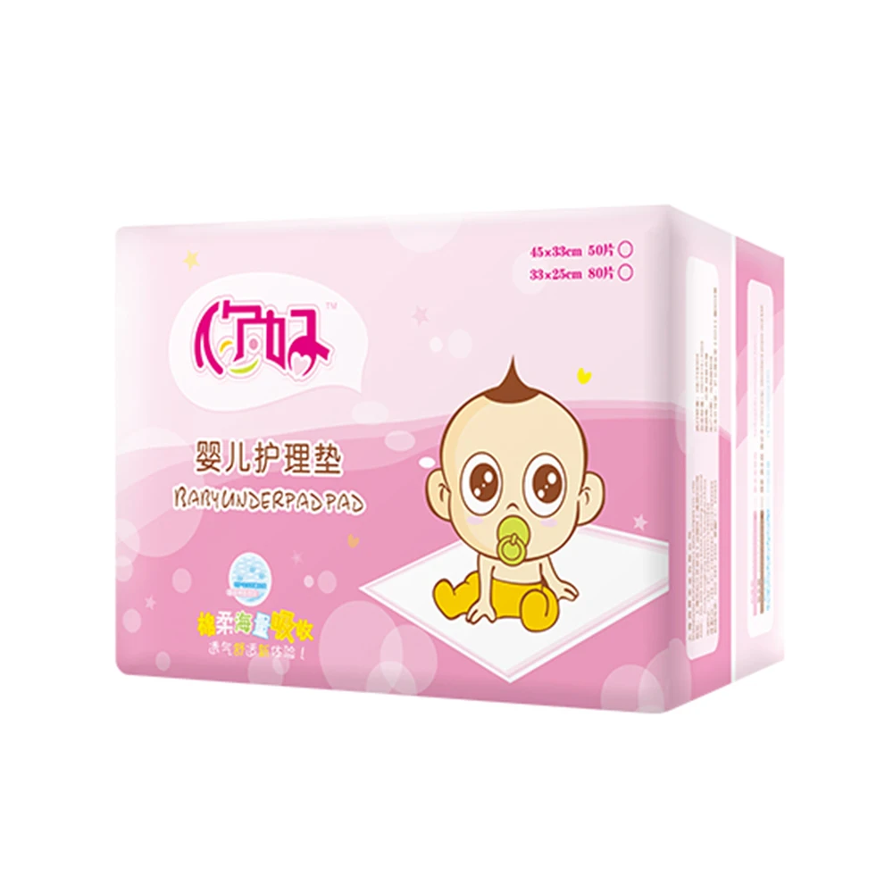 Hot Sell Super Care High Absorbency Disposable Incontinence Underpads For Baby
