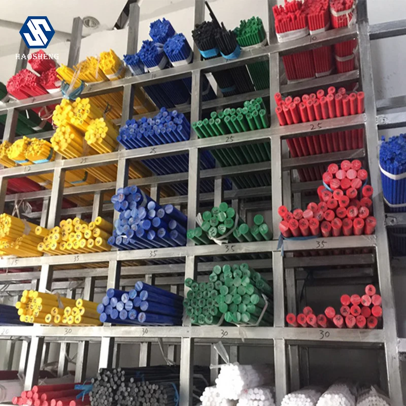 Factory Directly Customized Low Price White Mc PE MC nylon rod Free Cut MC 901 nylon rods Plastic Uhmwpe rod