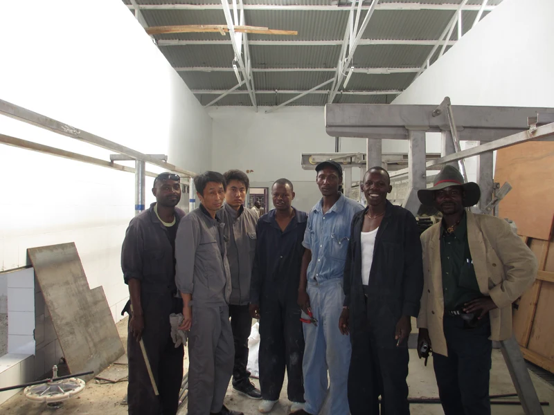 500-1000bph mobile container slaughter house for chicken slaughtering