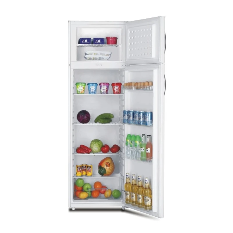170L Double Door Fridges with Top Mounted Small Freezer OEM Home Fridge Refrigerator