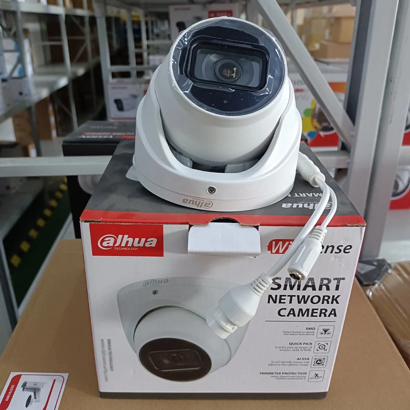 Dahua Smart 4MP 5MP 8MP Motion Detection Full Color IP67 30M Fixed-focal Eyeball 4K POE Ip Network Camera IPC-HDW2439T-AS-LED