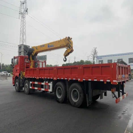 Truck Trailers with Lifting Crane Efficient Product for Heavy Lifting Needs