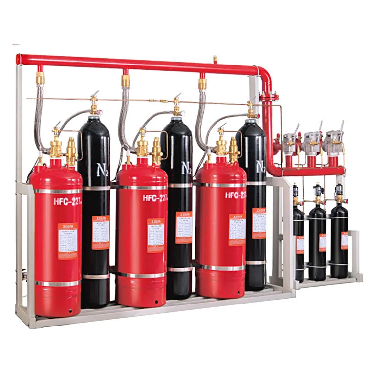 Газовая противопожарная система HFC-227ea fm200 70 л/90 л/120 л