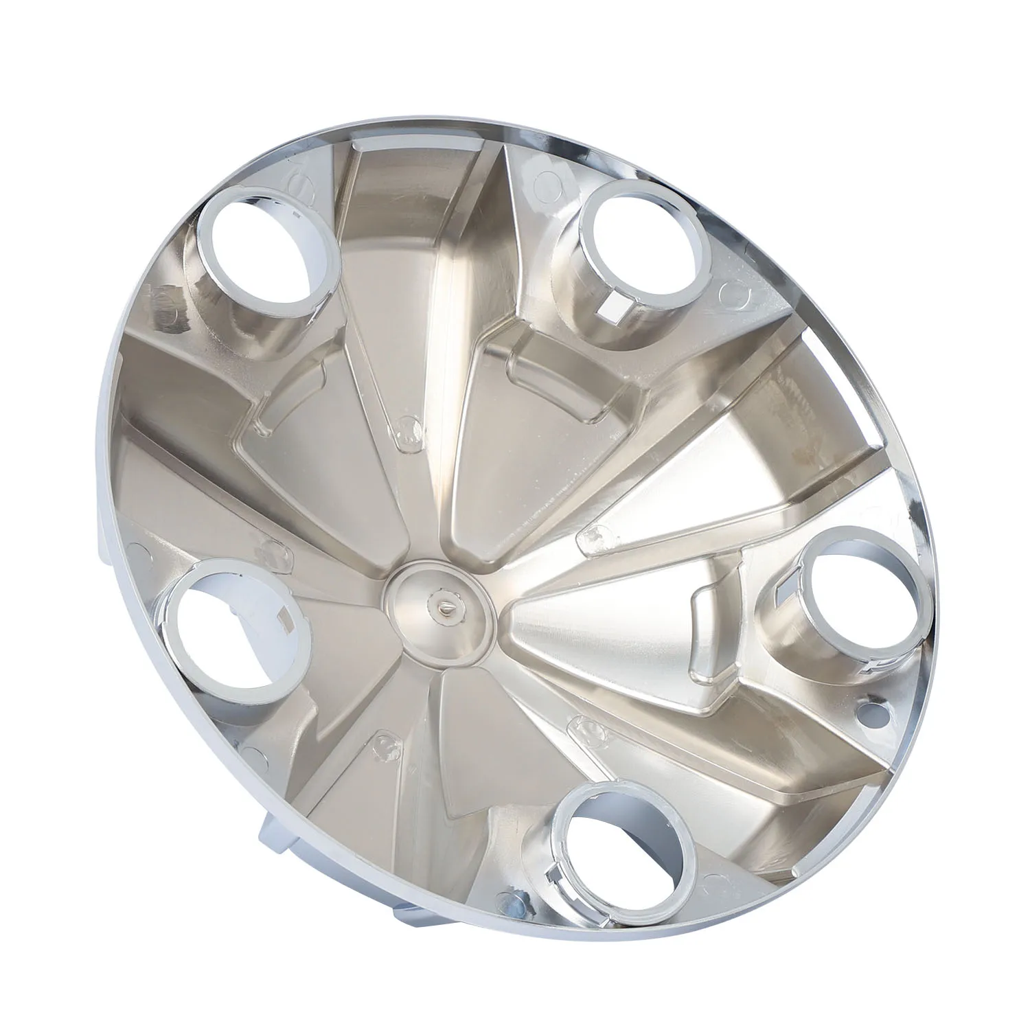 Ninetin Truxpro Flag Chrome ABS Hubcaps Complete Axle Covers Kit with 30 Pieces 33mm Thread On Lug Nut Covers for Semi Trucks