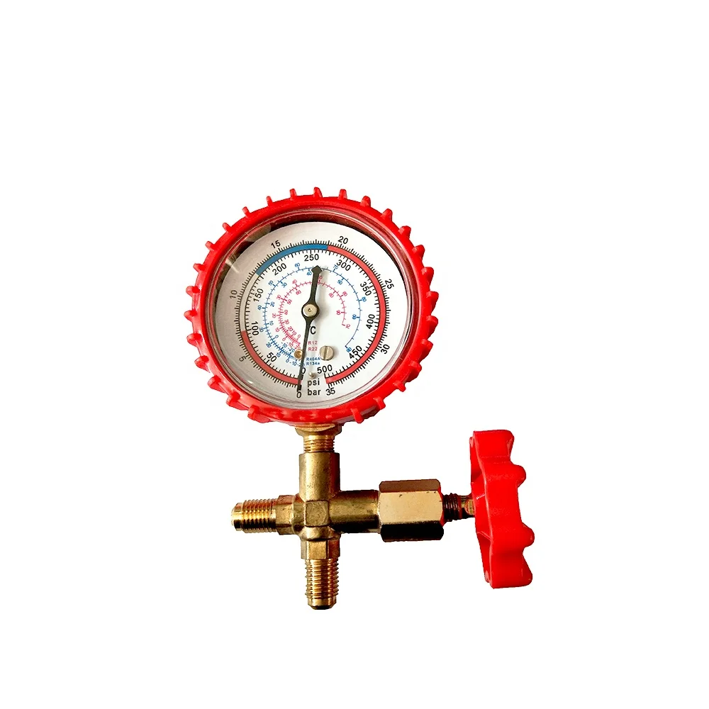 CT-466 High pressure gauge single manifold gauge valve auto air conditioner refrigeration