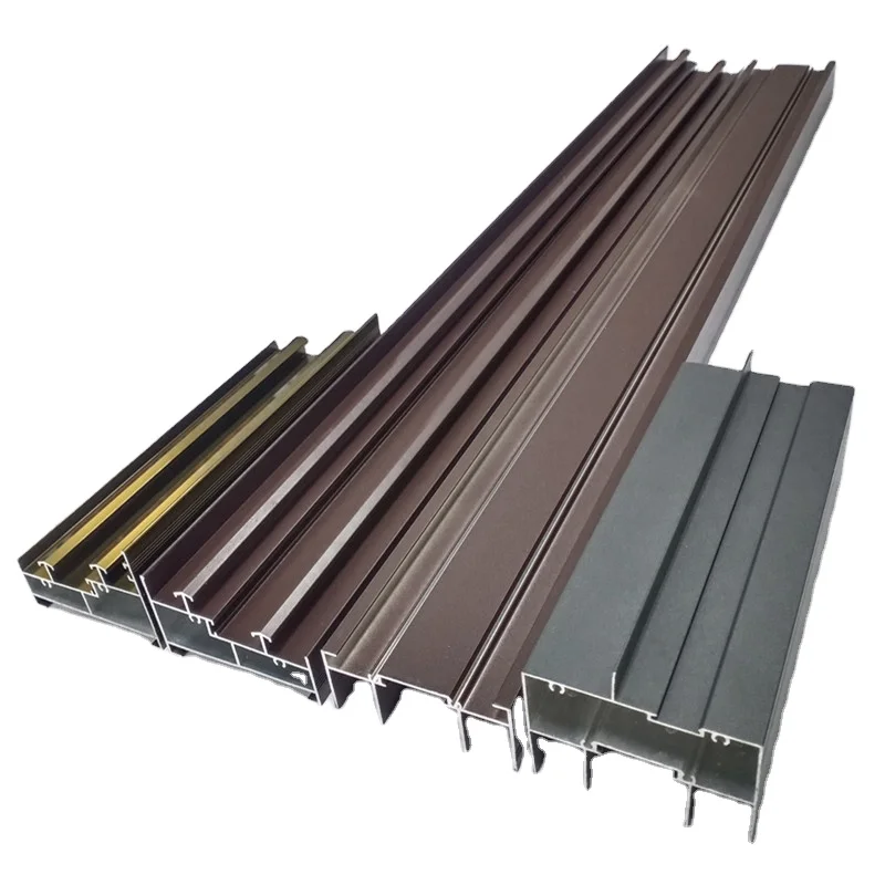 Low Price Aluminum Extrusion Economical Sliding Windows Frame Profile