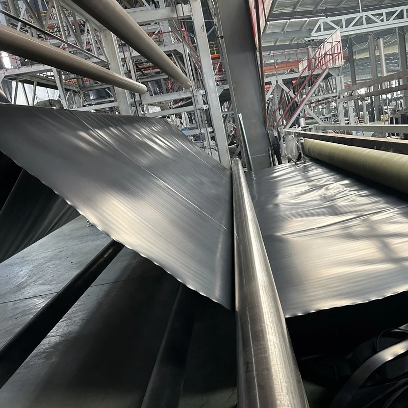 Good geomembrane price pp plastic sheet pond liner fish farm bitumen waterproofing membrane fish ponds