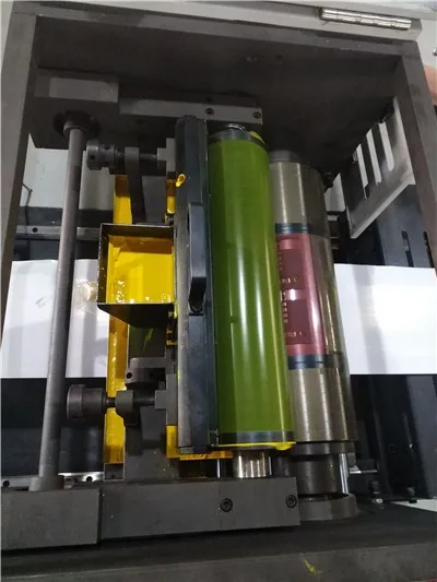 
Intermittent Rotary Printer die cutting and letterpress printing machine 