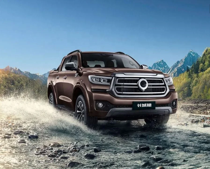 Hot Sale GWM 2024 Cannon Alpha 2.4/3.0T Max Speed 180Km/H Pickup The Great Wall Shanhai Pao Poer 4Wd /Petrol Car In Stock