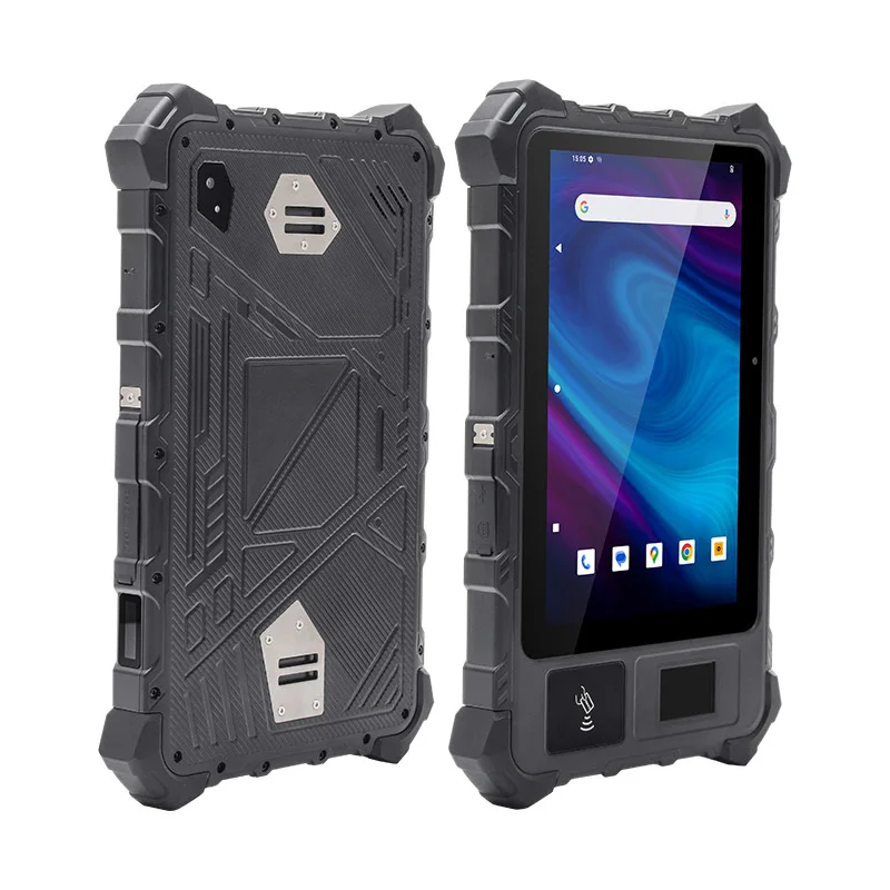 2024 Newest Utab X819 8 Inch IP65 Waterproof Android Tablet Industrial Use Rugged NFC OCR Reader MTK Processor 4G GSM