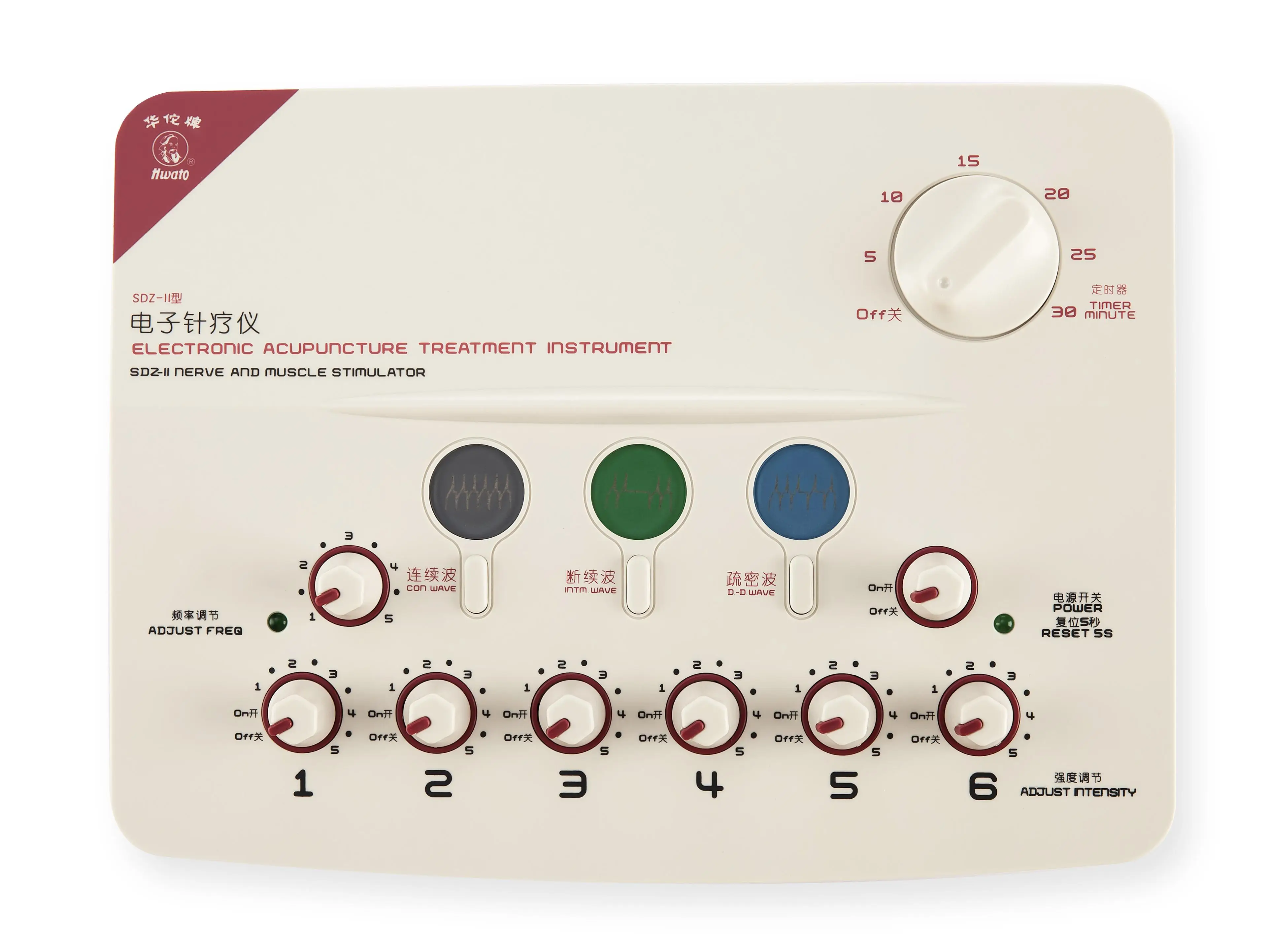 Hwato Brand Electronic Acupuncture Instrument SDZ-II nerve and muscle stimulator